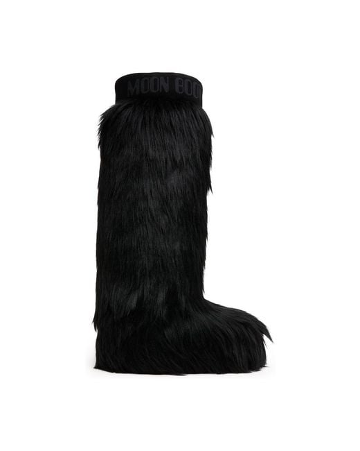 Moon Boot Black Icon Yeti Extra Boots