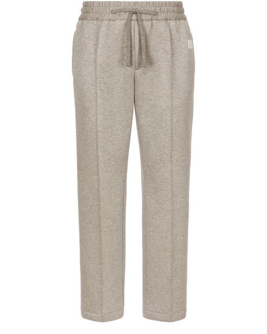Dolce & Gabbana Gray Viscose jogging Pants With Tag for men