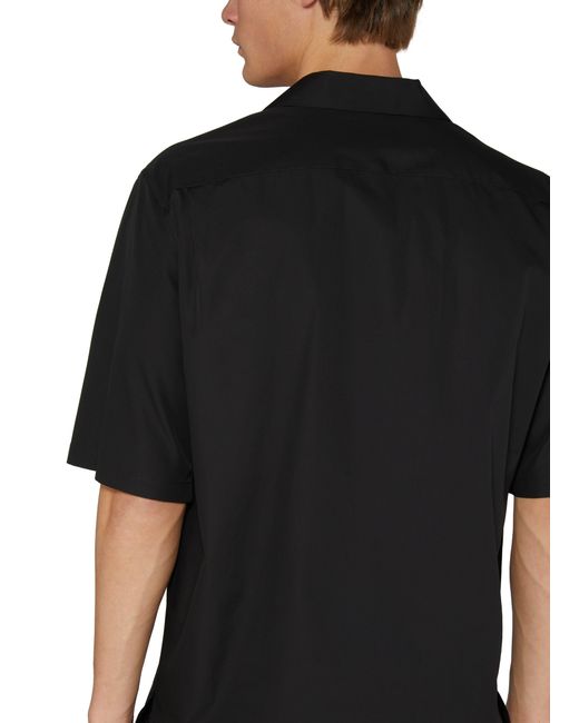 Alexander McQueen Hemd mit Tasche in Black für Herren