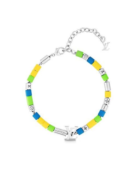 Bracelet LV Sunrise Louis Vuitton pour homme en coloris Jaune | Lyst