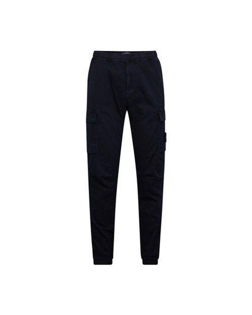Stone Island Cargo Pants in Navy (Blue) for Men Lyst