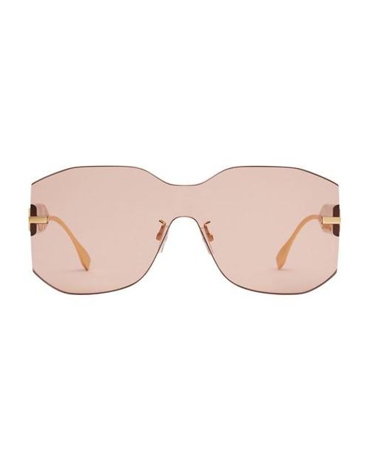 Fendi Pink Graphy Sunglasses
