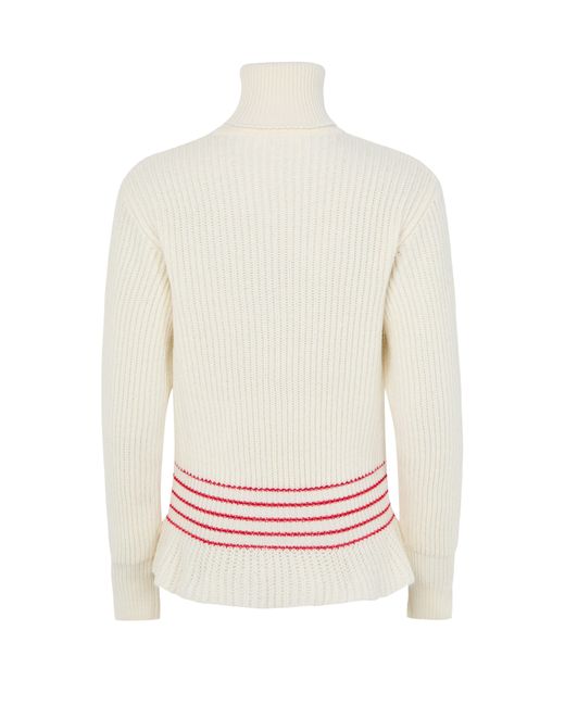 Pull À Col Roulé Chloé en coloris White