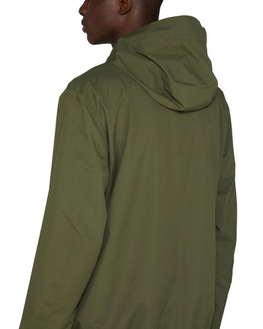 K-Way Green Jack Eco Stretch Dot V Jacket for men