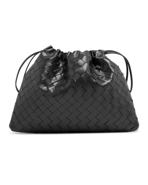 Bottega Veneta Black Intrecciato Calfskin Medium Dustbag