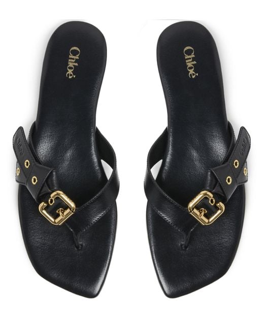 Chloé Blue Mae Sandals