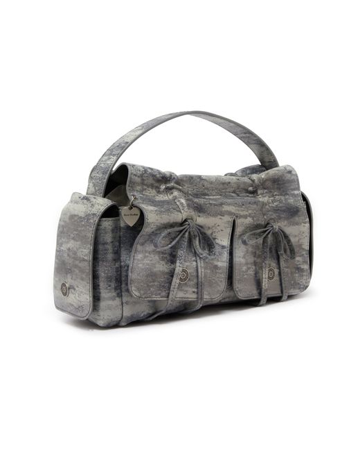Acne Gray Multipocket Handbag