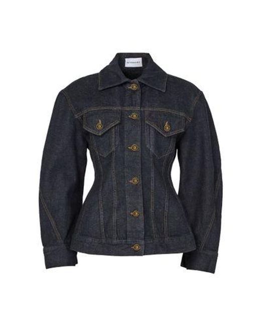 Givenchy Blue Cinched Jacket