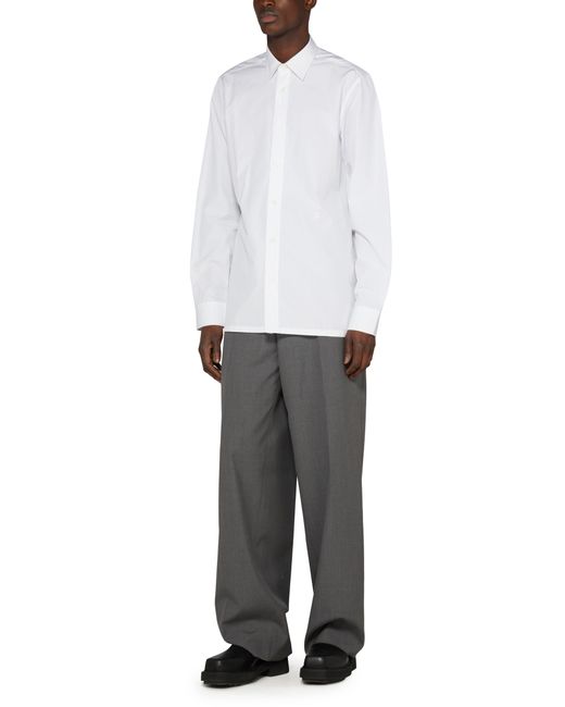 Givenchy Gray Extra Wide Pants for men
