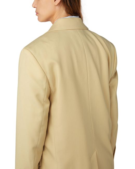 AMI Natural Double Breasted Jacket
