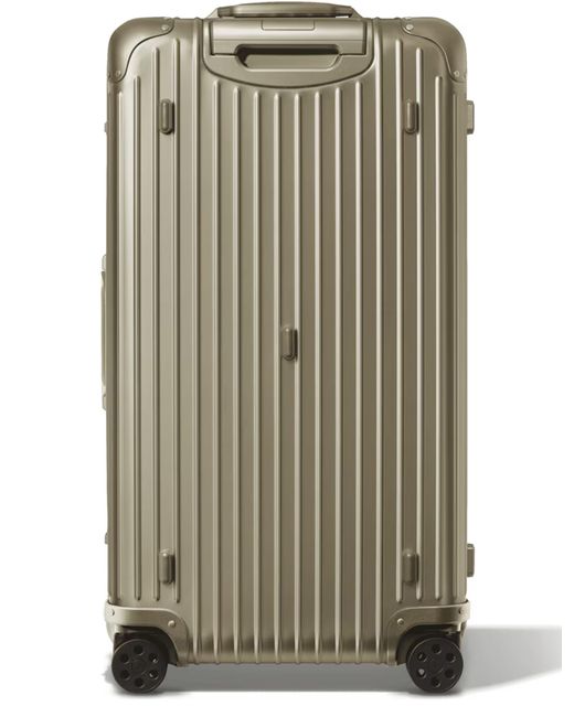 Rimowa Green Original Trunk Plus Luggage for men