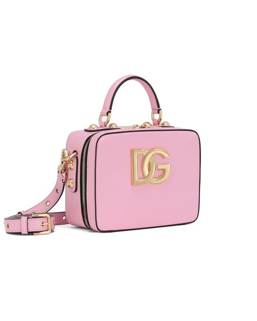 Dolce & Gabbana Pink Calfskin 3.5 Bag