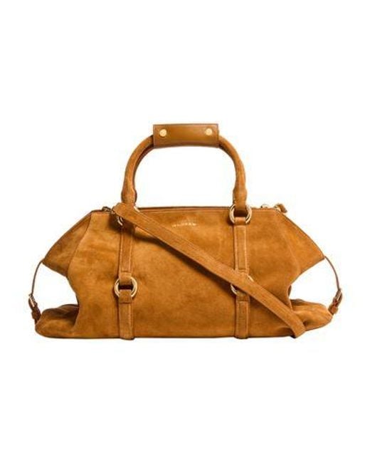 Alexander McQueen Brown Mittelgroße Handtasche Farringdon