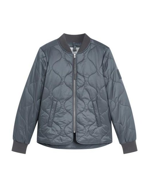 Closed Blue Short Quilted Jacket
