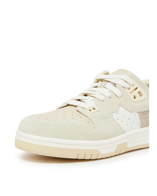Acne White Low Top Sneakers for men