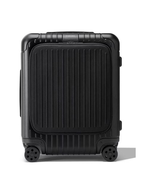 RIMOWA Essential Sleeve Cabin Plus Luggage in Black for Men