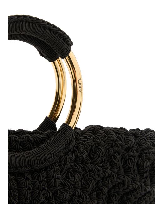 Chloé Paravent Bracelet Bag in Black | Lyst
