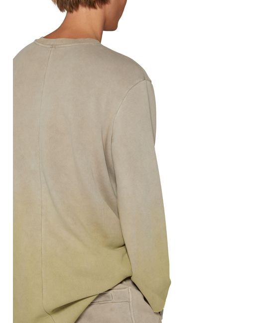 Rick Owens X Moncler - Sweatshirt Subhuman in Natural für Herren