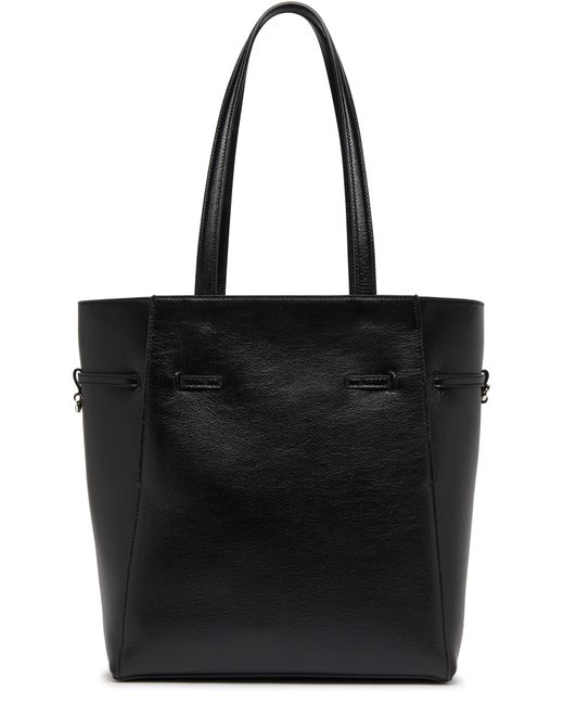 Givenchy Black Cabas-Tasche Voyou kleines Modell aus Leder