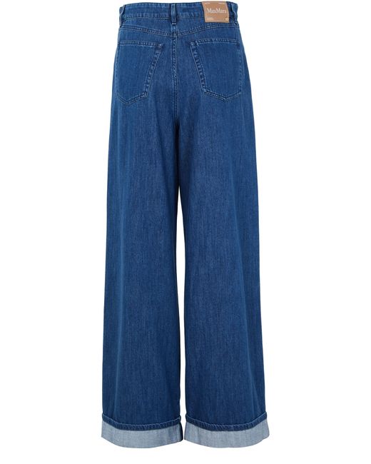 Jean Large Lupino Max Mara en coloris Blue