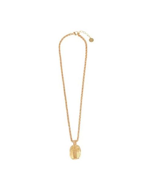 Gas Bijoux Scarabée Necklace in Gold (Metallic) - Lyst