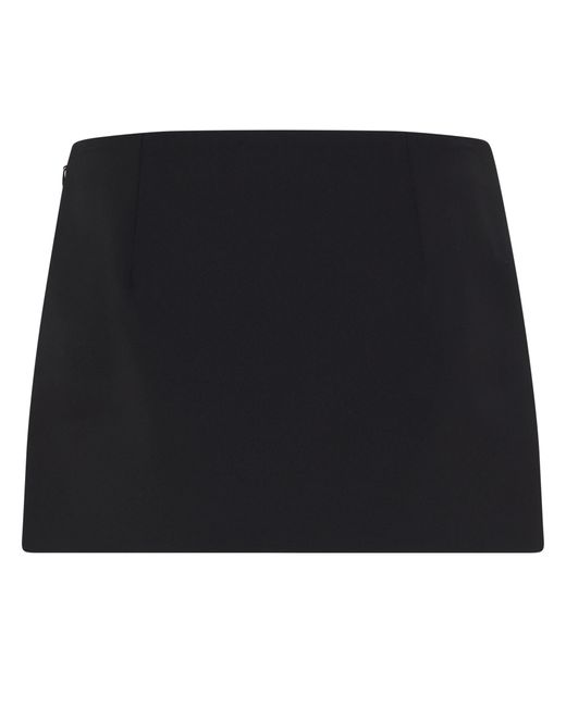 Khaite Black Jett Skirt