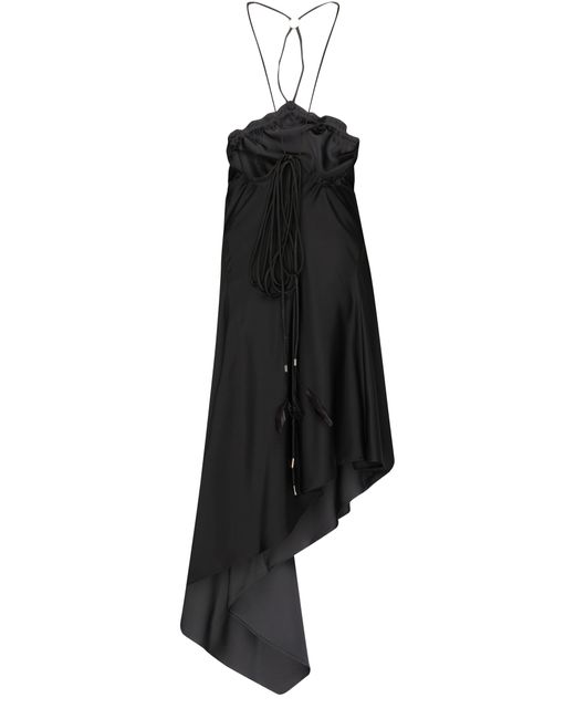 The Attico Black Mini Dress