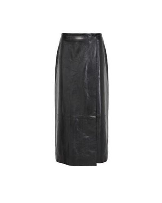 Khaite Black Lederrock Quinn