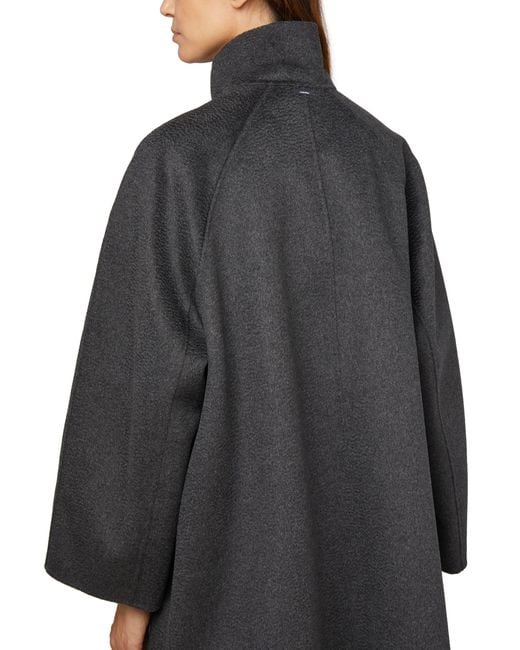 Max Mara Black Teodoro Mid-length Coat