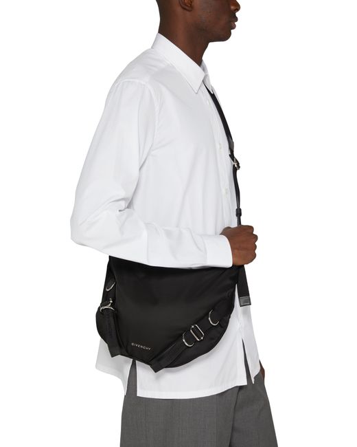 Givenchy Black Voyou Crossbody Bag for men