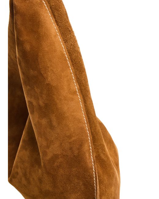 The Row Brown Small Bindle Bag