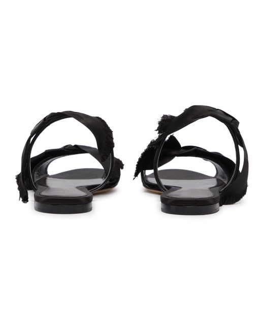 The Row Black Vika Knot Sandals