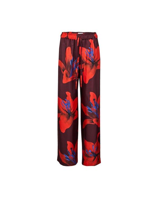 Alexander McQueen Red Floaty Hose