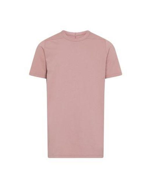 Rick Owens Pink Knit T-Shirt for men
