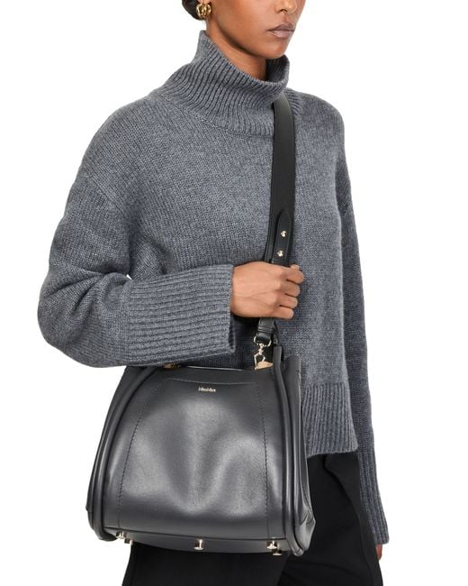 Max Mara Black Marine Handbag