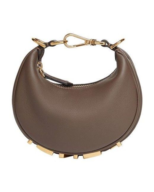 関税送料込★FENDI★FENDIGRAPHY ウォレットバッグ★BROWN Fendi Graphy Bag in Brown | Lyst