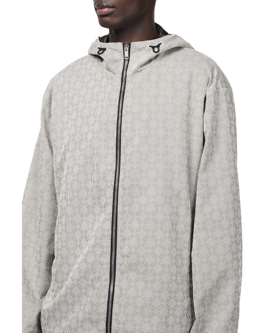Givenchy Windbreaker Aus Jacquard Mit Monogramm 72 in Gray für Herren