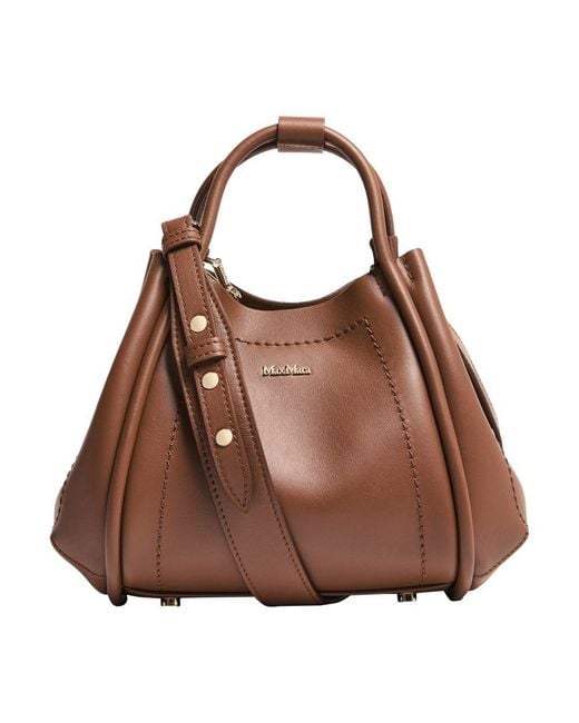 Sac À Main Marine Max Mara en coloris Brown