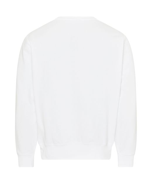 Polo Ralph Lauren White Long-Sleeved Sweatshirt for men