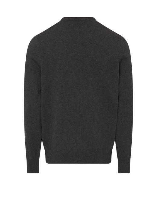 Alexander McQueen Gray Round-neck Sweater for men