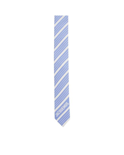 Jacquemus Blue The Tie for men