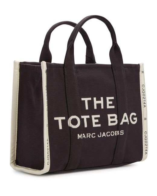 Marc Jacobs Black Jacquard-Einkaufstasche