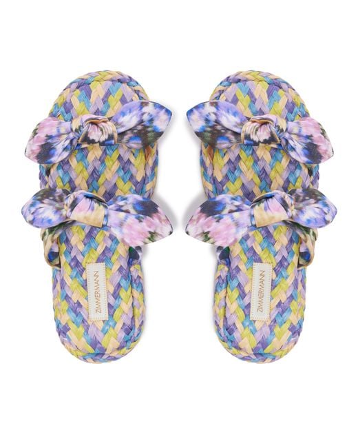 Zimmermann Blue Sandalen Carousel