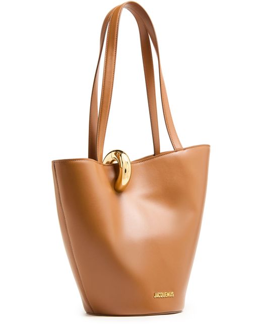 Jacquemus Brown Tasche Le Bambola Moyen