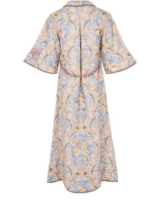 Zimmermann White Midikleid Daylight