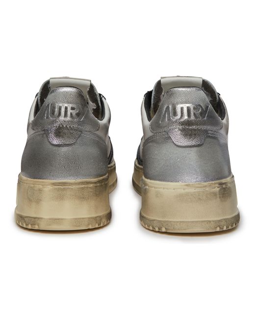 Autry Gray Super Vintage Sneakers for men