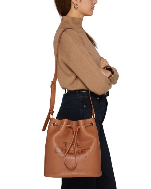Marc Jacobs Brown Tasche The Shoulder Bucket