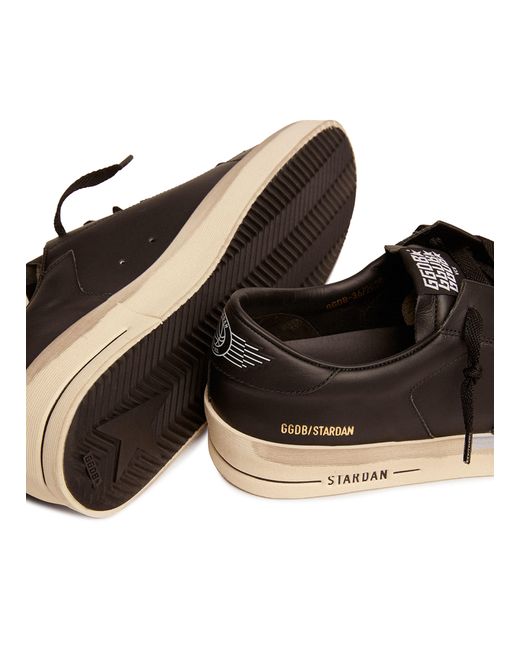 Golden Goose Deluxe Brand Brown Stardan Sneakers for men