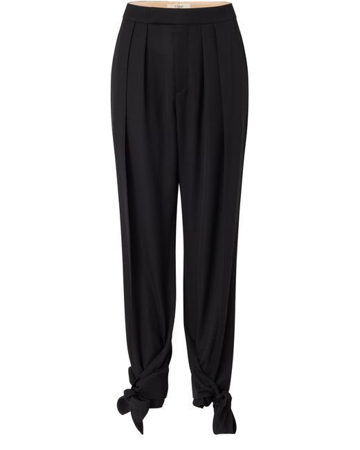Chloé Black Wool Pants