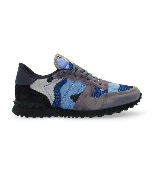 Valentino Camouflage Rockrunner Sneakers - SMF
